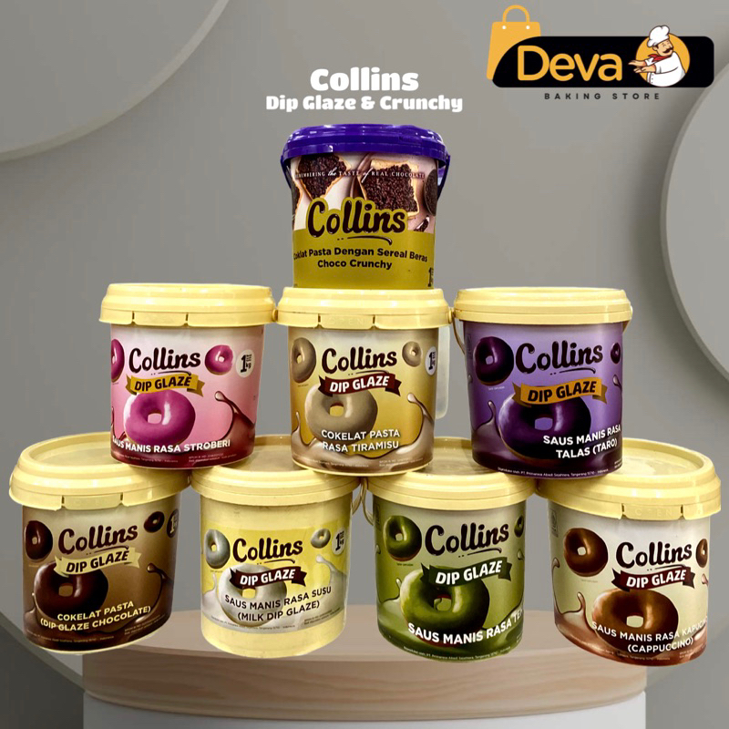 

Collins Dip Glaze Dan Crunchy 1kg