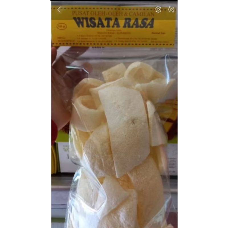 

krupuk rambak sapi wisata rasa surabaya