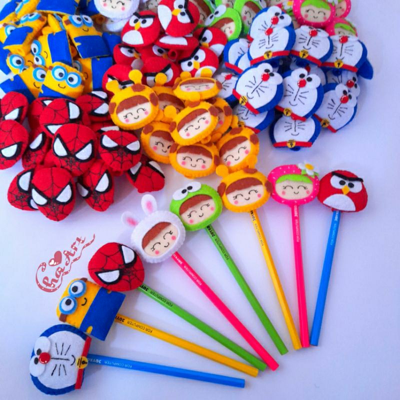 

Topper pensil /Boneka hiasan pensil