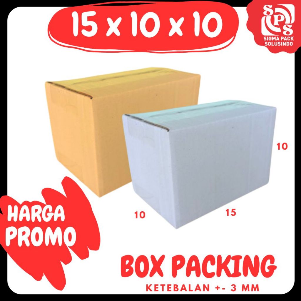 

Kardus 15x10x10 Packing Olshop Box A1 Dus Kotak Kemasan Box Aksesoris Souvenir Sparepart Madu Parfum