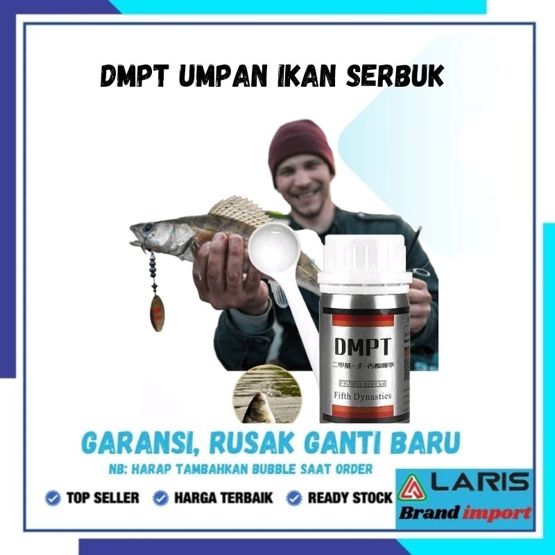 GROSIR DMPT Umpan Ikan Serbuk Additive Powder Fish Carp Lure 80 g - G222