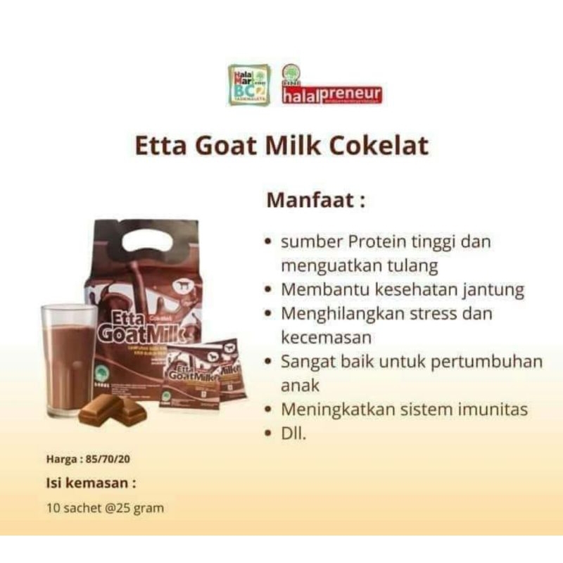 

etta goat milk coklat