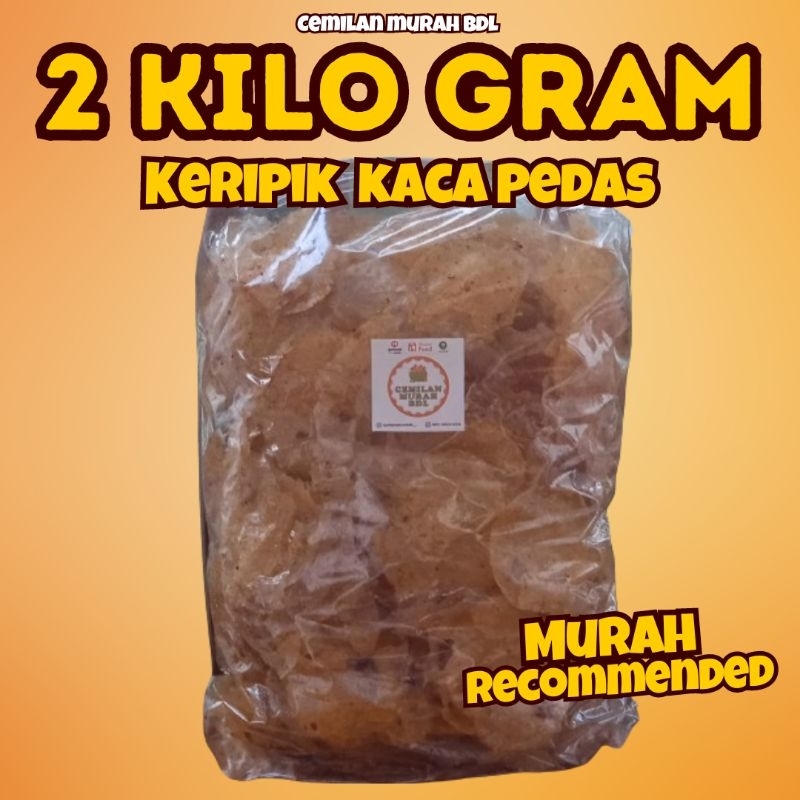 

Keripik Kaca (2 Kilo Gram) / PER BALL