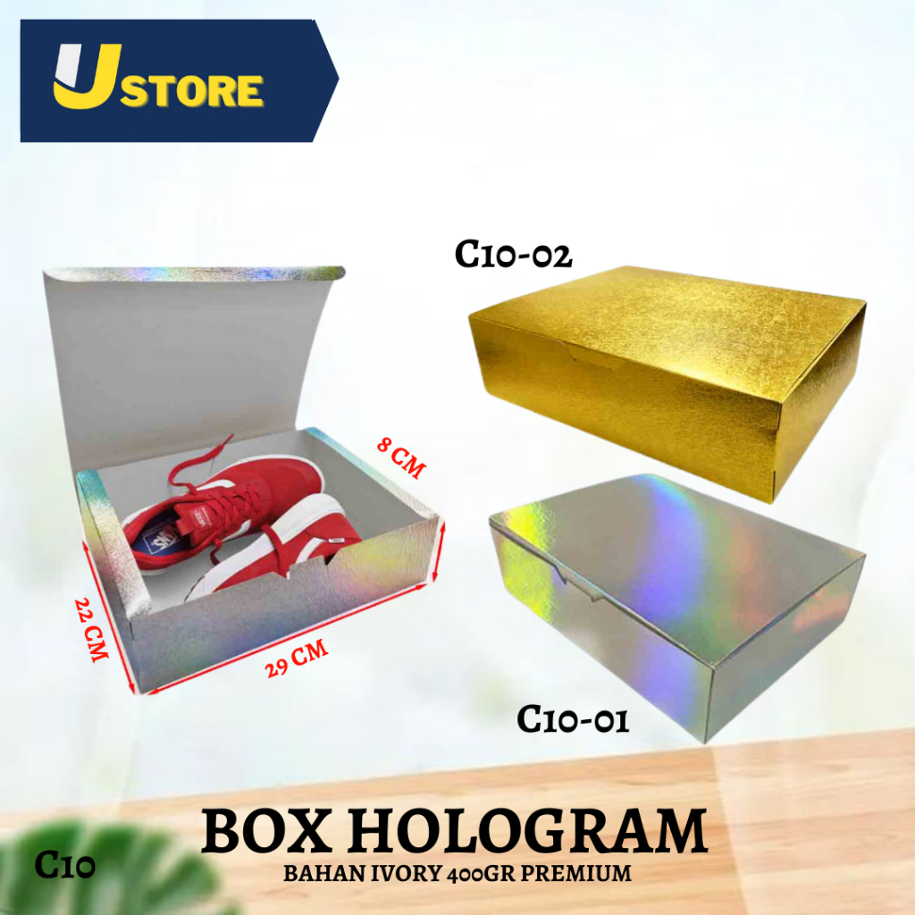 

Kotak Box Kado / Aesthetic Box / Box Hologram / Gift Box / Kotak Hadiah