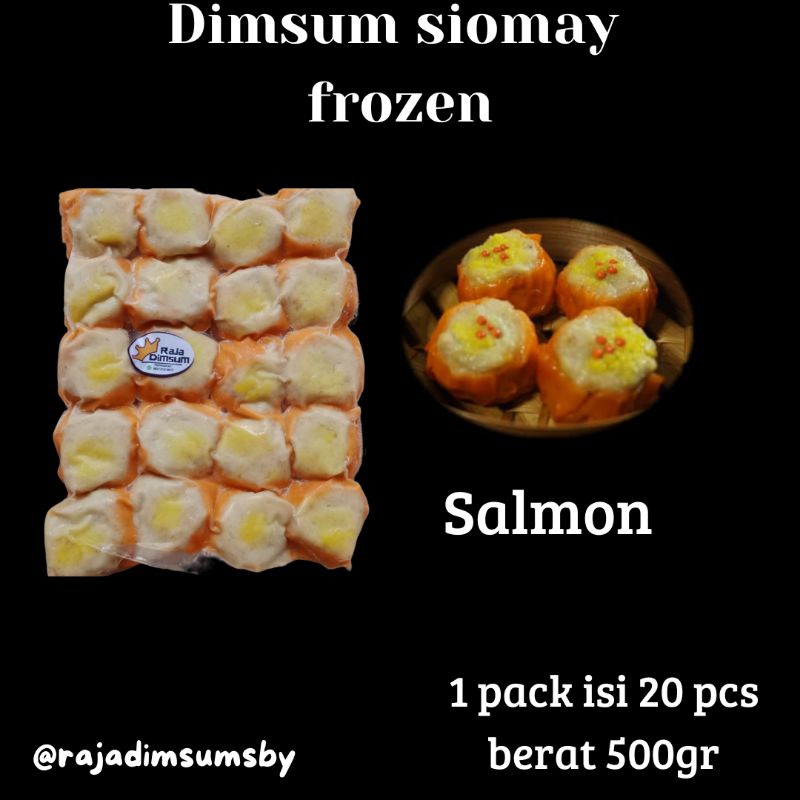 

Dimsum Siomay Frozen varian Salmon