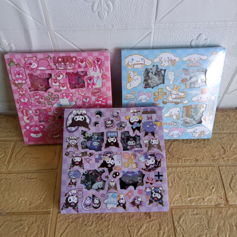 

Stiker Sanrio dijual ecer / Stiker Kuromi / Stiker Lotso / Stiker Cinamorall