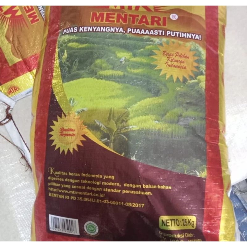 Beras Mentari 25 kg