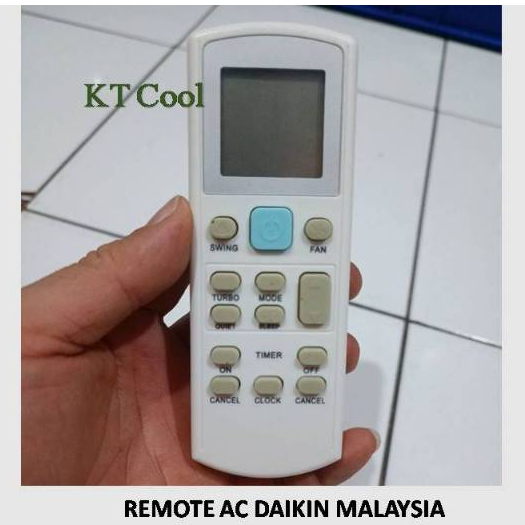 REMOTE AC DAIKIN MALAYSIA