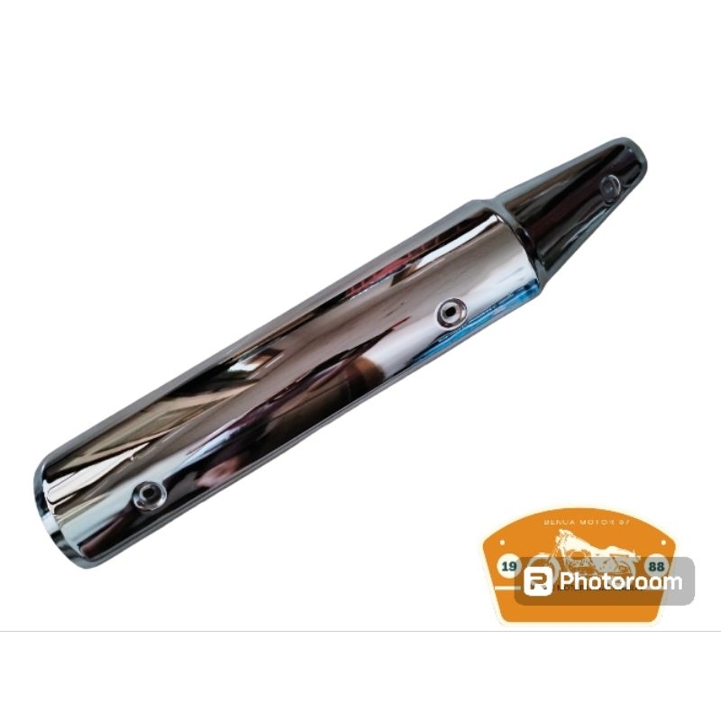 Cover Pelindung Tameng Knalpot Honda Megapro Primus