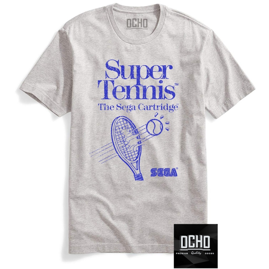 Kaos Super Tennis Sega Grey