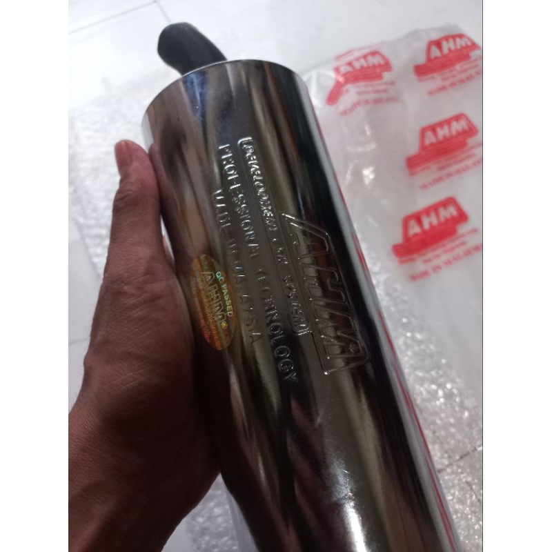 KNALPOT AHM SATRIA ORIGINAL MALAYSIA