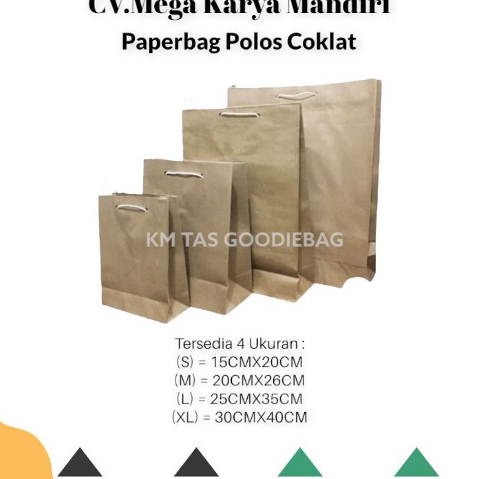 

Boom Paper Bag Polos 3x4 Isi 12pcs