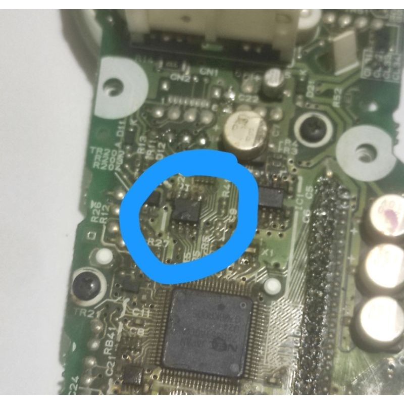 ic eeprom ic memory speedometer spidometer kilometer suzuki Satria FU karbu original copotan