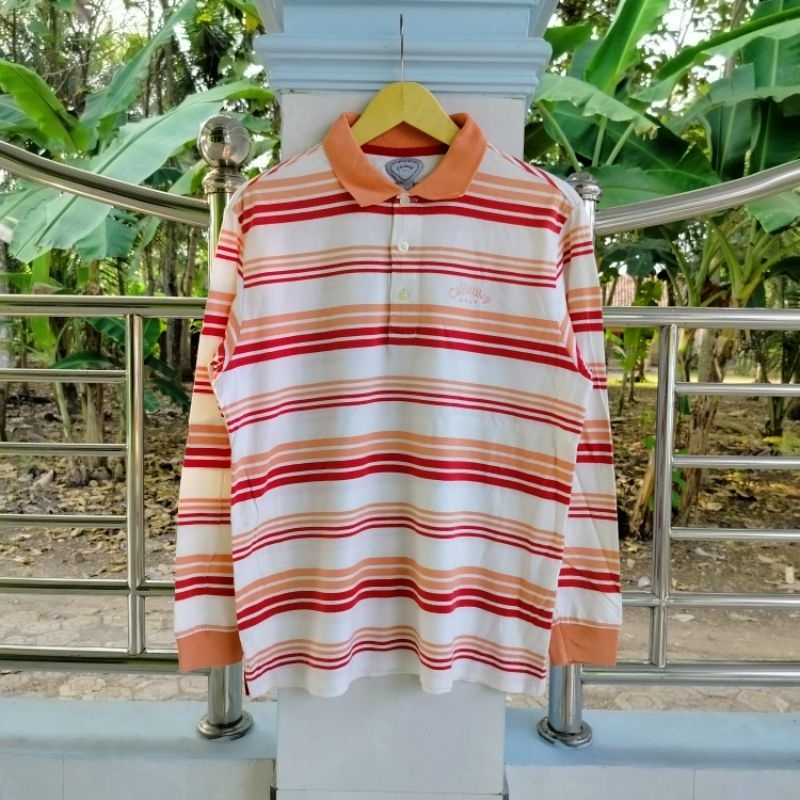 Long Sleeve / Polo Shirt / Vintage / Second / Callaway