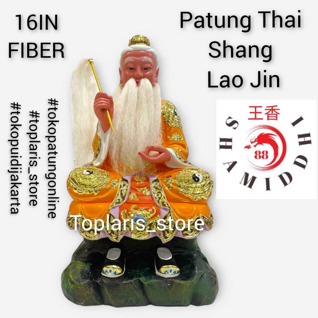 Patung Thai Shang Lao Jin 16in Fiber