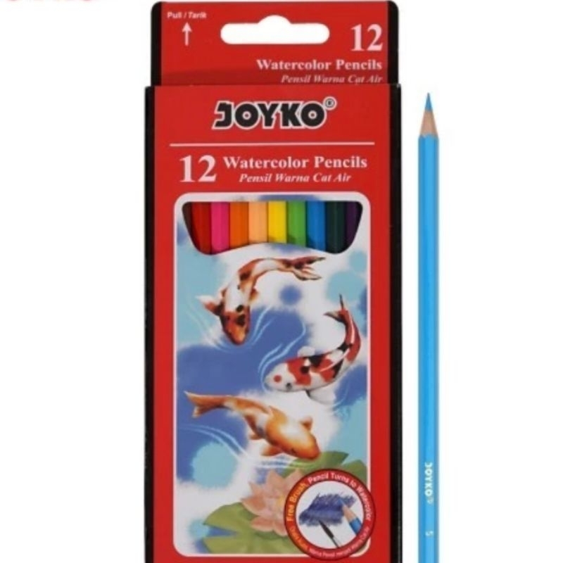 

Pensi warna cat air 12 warna WCP-110 / Pensil warna water color 12 warna / Water color Pensil warna 12 warna WCP-110