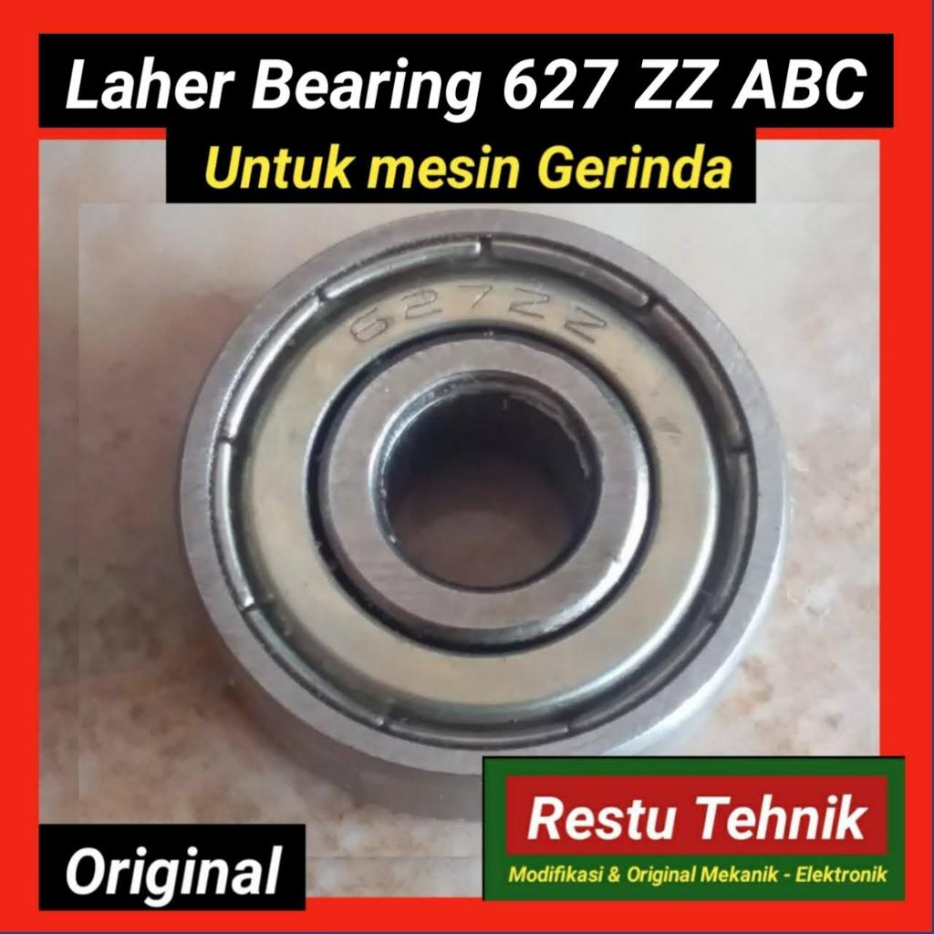 laher bearing 627 ZZ ABC - Bearing mesin gerinda