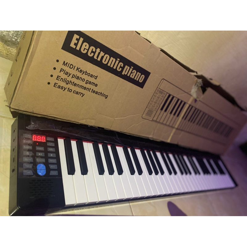 Piano Listrik Pintar, Keyboard portabel bluetooth 61 keys Second