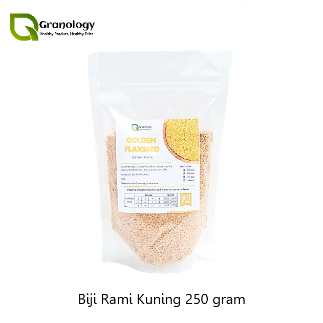 

Golden Flax Seed / Biji Rami Kuning (250 gram) by Granology