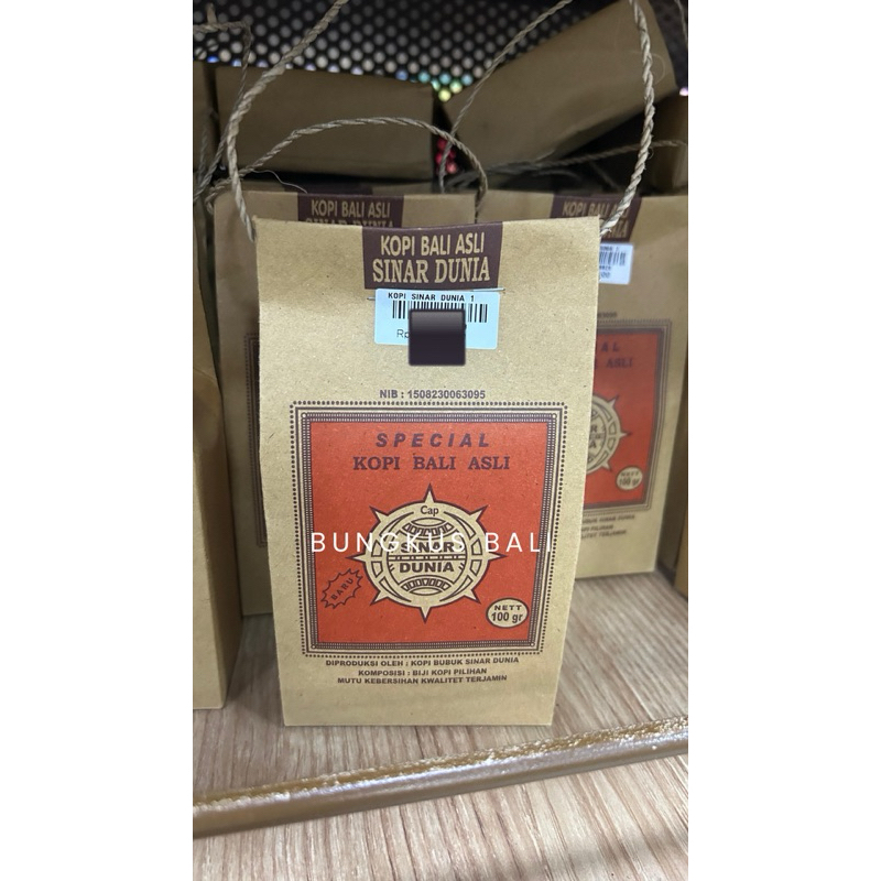 

Kopi Bali asli Cap SINAR DUNIA