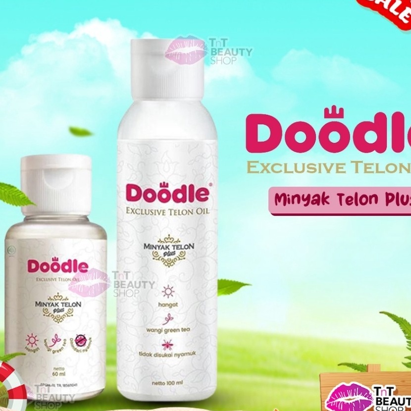

HJ6 Doodle Minyak Telon Plus Greentea 6ml 1ml Minyak Pijat untuk Bayi dan Anak TnT Beauty Shop