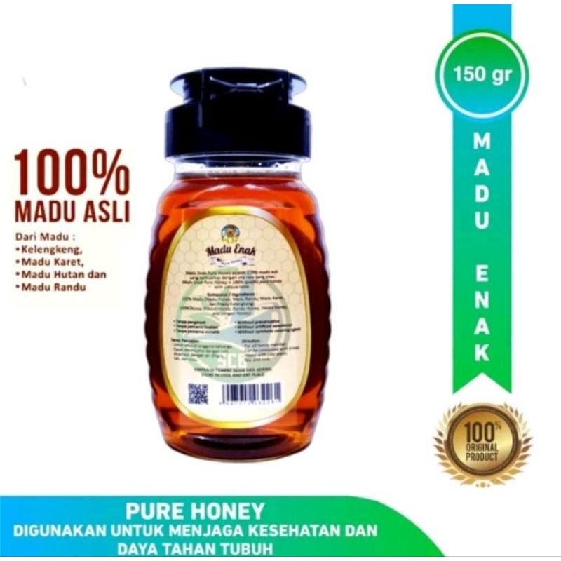 

Madu Enak Pure Honey 150 Gram Botol