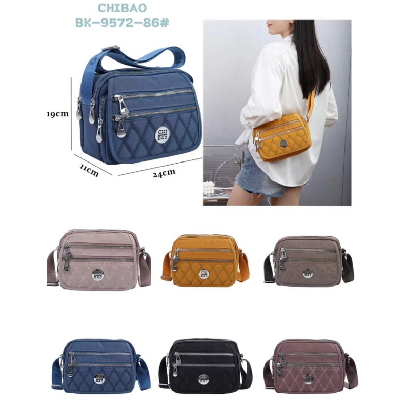 CUCIGUDANG Tas selempang chibao wanita bordir cantik 9572