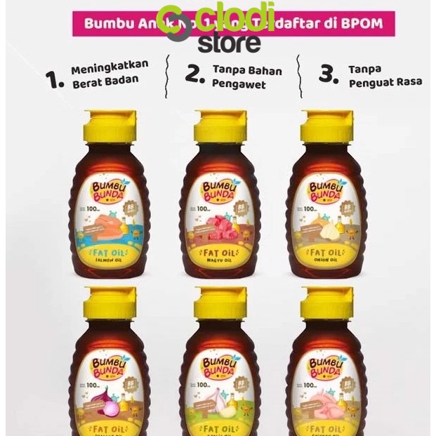 

Premium Bumbu Bunda Chicken Fat Oil Beef Fat Oil Minyak MPASI BB Booster MPASI Prohe MPASI BAYI