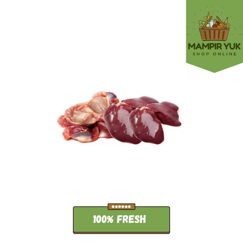 

Ati ampela ayam 250gr-1kg | mampiryuk