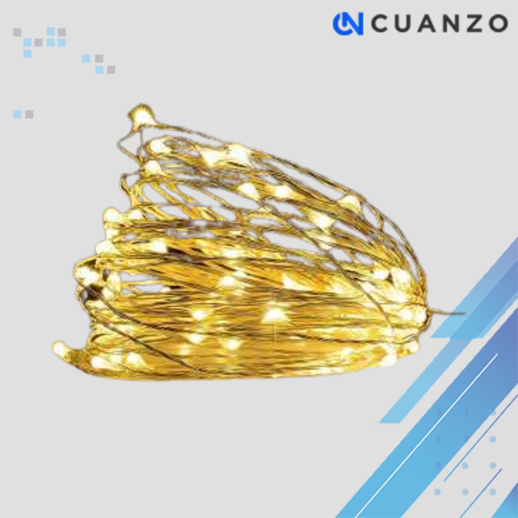 Lampu Hias String Lights Waterproof USB Power 50 LED 5M / Lampu Hias Hiasan Gantung Rumah Kamar Caff