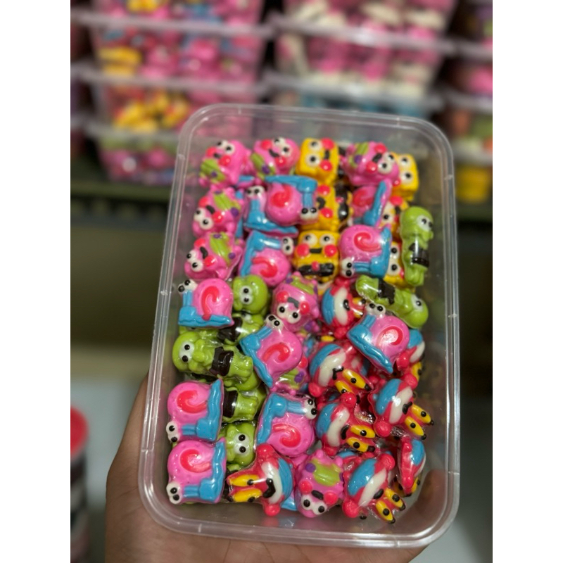 

Coklat Karakter Spongebob mini isi 100pcs