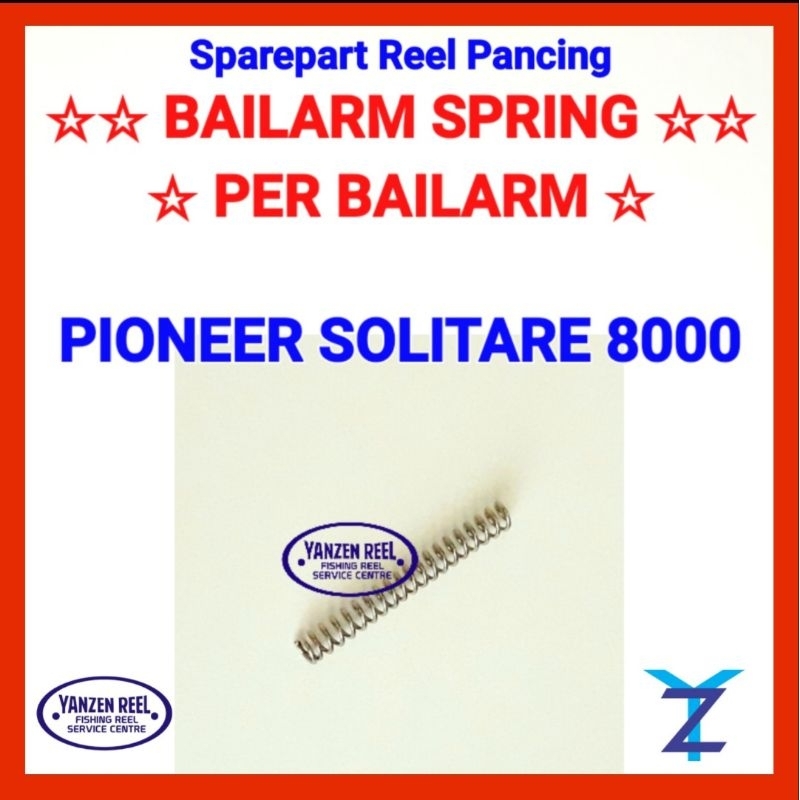 Sparepart reel pancing Per Bailarm / Bailarm spring PIONEER / per buka tutup Reel Pancing PIONEER IN