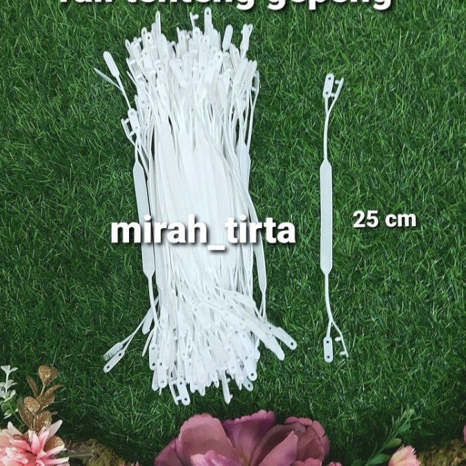 

HJ6 Tali tenteng sandal tali tenteng gepeng tali tenteng putih gepeng pipih tali handle handel tali plintir gepeng tali snack tali camilan