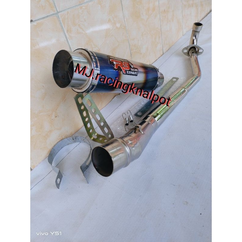 KNALPOT RACING R9 SUPRA, SUPRA FIT, SUPRA X, SUPRA X 125,BLADE, JUPITER, VEGA, REVO LAMA, REVO ABS, 