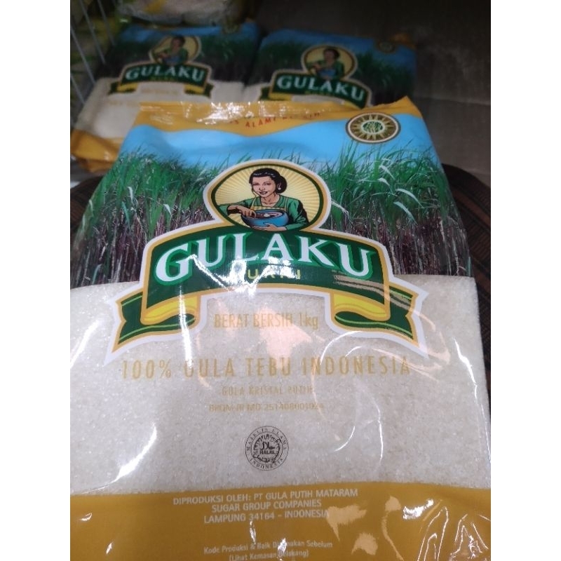 

GULAKU GULA PASIR PREMIUM 1KG|GULA DALAM NEGERI|GULA PRODUK LOKAL