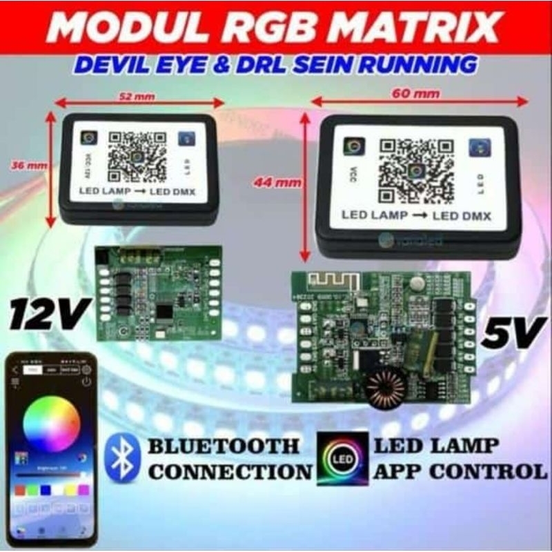 MODUL LED DMX PCB MODUL ALIS LED KOLONG