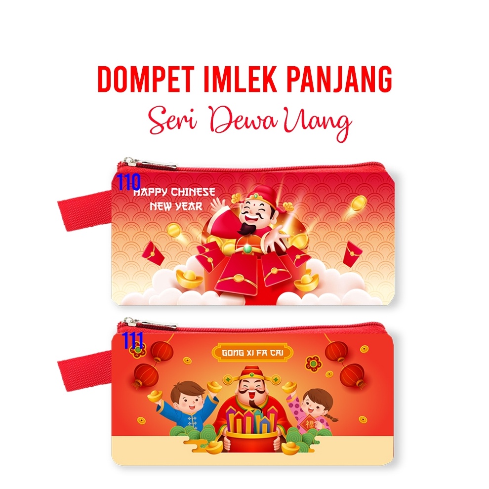 

MEN SALE Angpao Imlek Panjang Seri Dewa Uang Amplop Tahun Baru Imlek Ang Pao SinCia Karakter Naga CNY 224