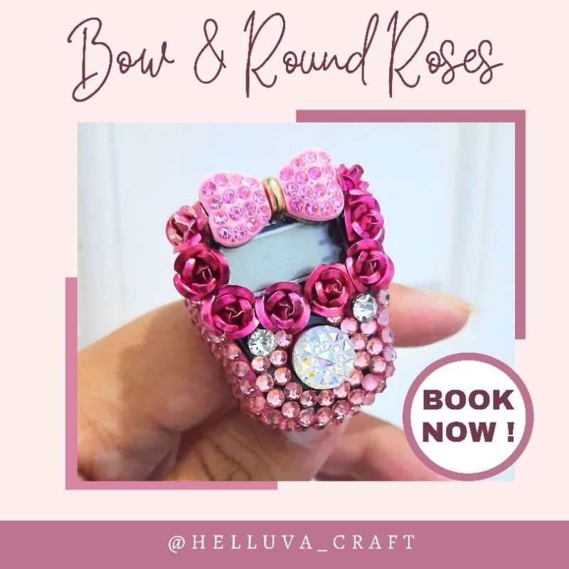 Imut Tasbih Digital Hias Permata Pearl lucu Zikir Counter Muslimah Persiapan Umroh Kado Unik wanita