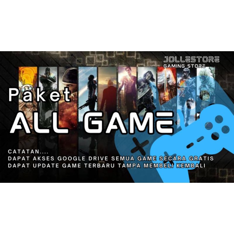 PAKET DATABASE ALL GAME (PS2-PS3-PS4-PS5PC)
