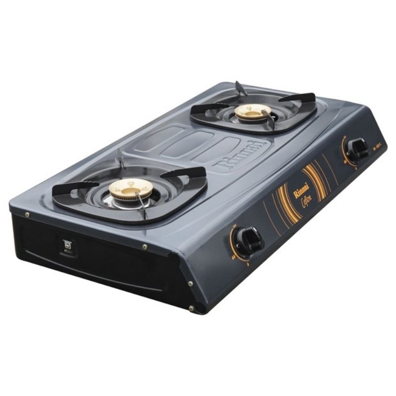 rinnai kompor gas 2 tungku RI-522C garansi 5 tahun pematik