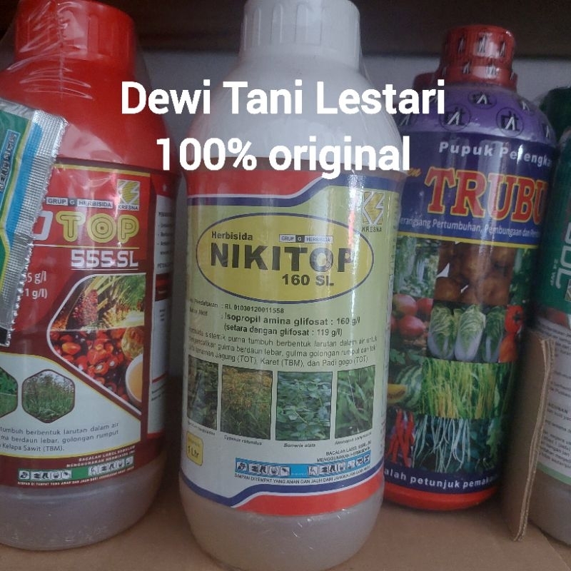 Nikitop 160 SL Herbisida Sistemik/Obat Rumput (1 Liter)