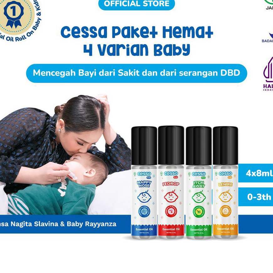 

HJ6 Cessa Paket Hemat 4 Varian Baby