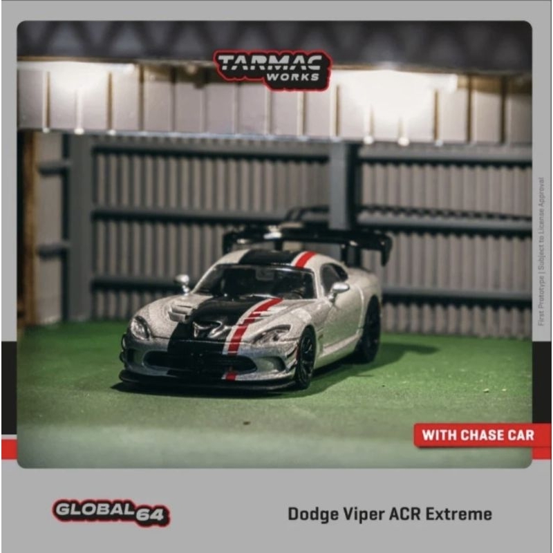 Tarmac Dodge Viper ACR Extreme Silver