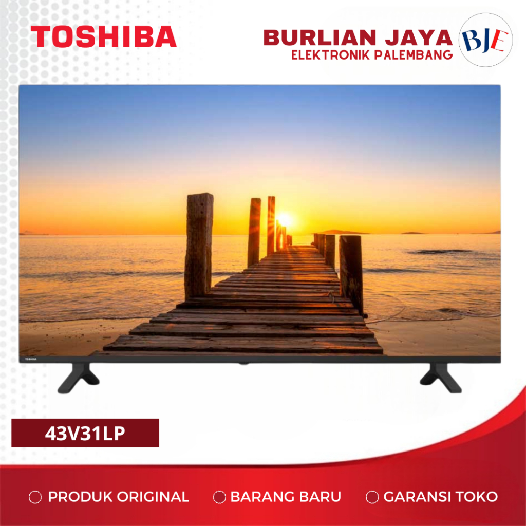 SMART TV TOSHIBA 43" INCH 43V31LP TV LED PALEMBANG