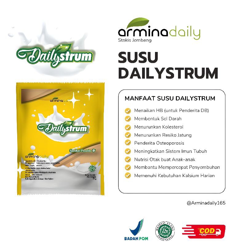 

Dailystrum Original Susu kolostrum