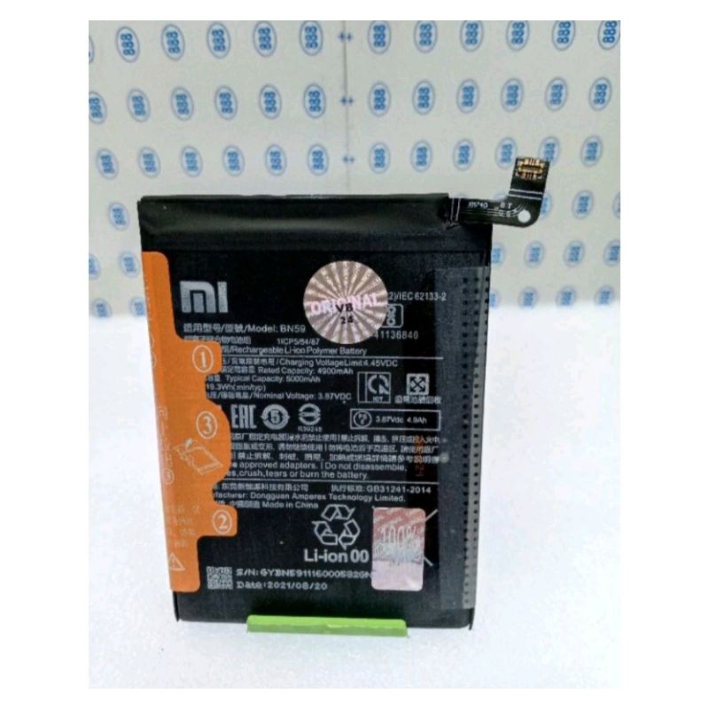 BATU BATRAI BATTRAI BATRAY BATREK XIOMI REDMI NOT 10S BN59 REDMI NOT 10S