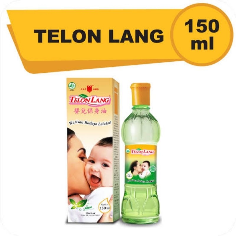 Minyak Telon Lang 150 ml | Telon Lang Plus 60 ml
