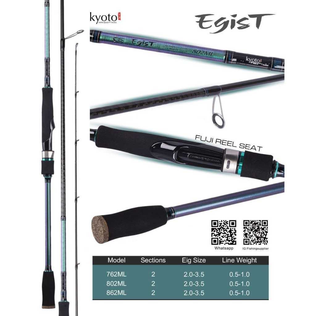 JORAN KYOTO EGIST 762ML 802ML rod casting udang Packing Paralon