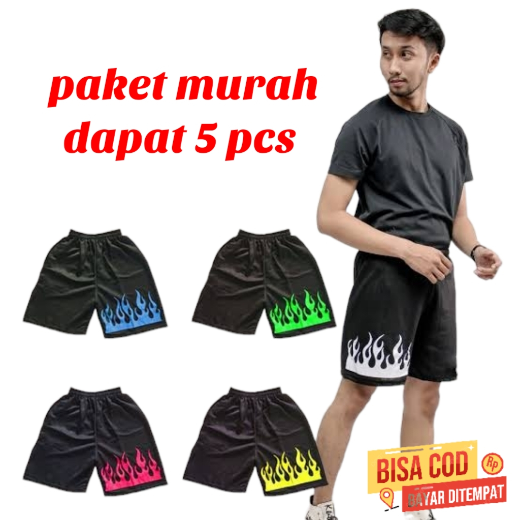 BOXER API | KOLOR PRIA | BOXER MOTIF DEWASA | KOLOR| CELANA BOXER | CELANA PENDEK PRIA - BXA