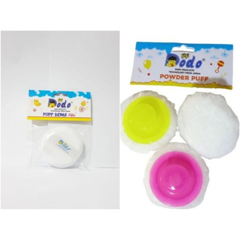 Dodo Powder Puff Aplikator Spons Bedak Bayi Halus & Lembut